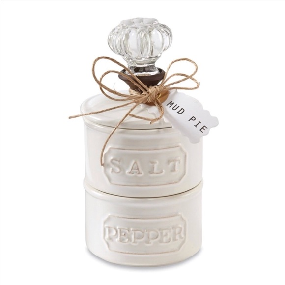 Mud Pie Accessories - Farmhouse Circa Vintage Doorknob Salt & Pepper Set